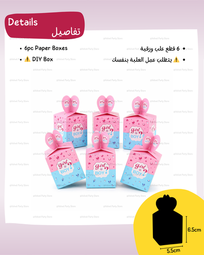 Gender Reveal Boxes