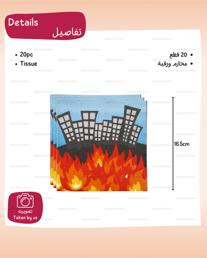 Firefighter Tableware